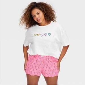 Roller Rabbit Pink Women's Lounge Shorts